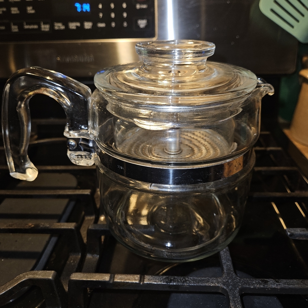 Vintage glass.percalator